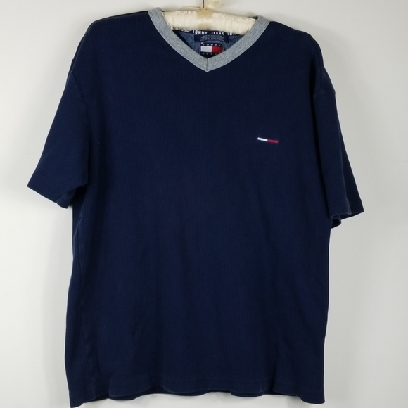 Tommy Hilfiger Other - Men's Large Tommy Jeans shortsleeved v-neck  shirt